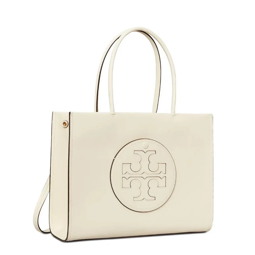 Tory Burch Small Ella Bio Tote – Warm White